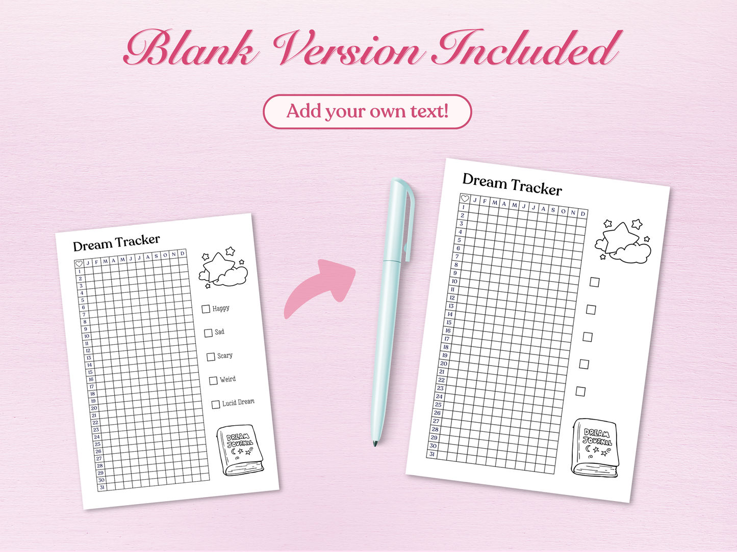 Coquette Yearly Trackers Bundle