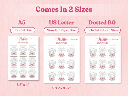 Ultimate 2026 Coquette Bullet Journal Bundle (145+ Pages) | Printable & Digital