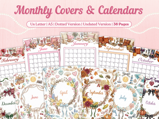Monthly Covers & Calendars