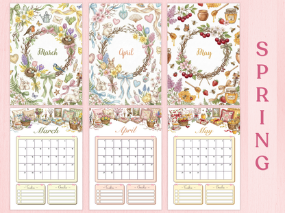 Monthly Covers & Calendars