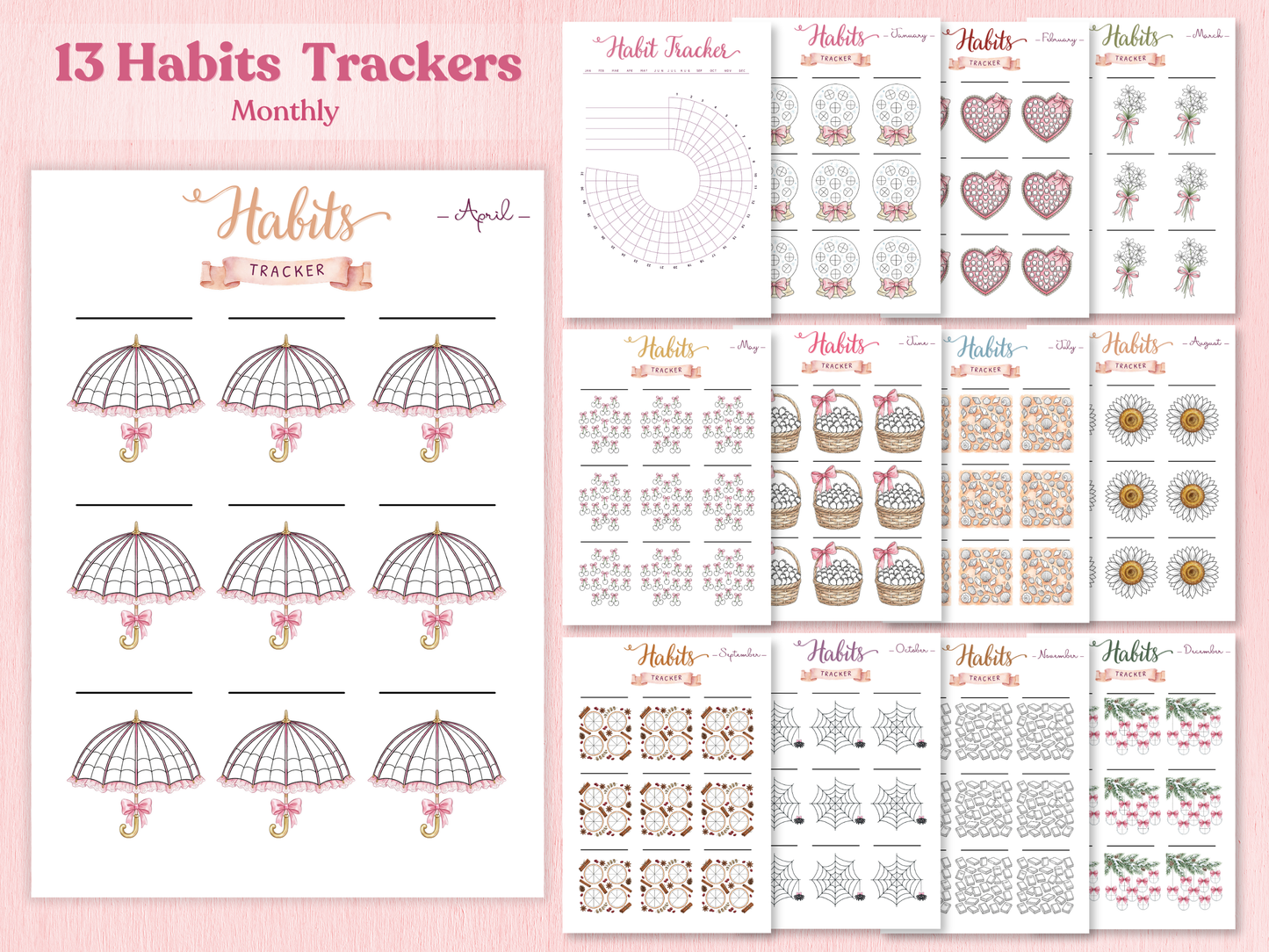 Ultimate 2026 Coquette Bullet Journal Bundle (145+ Pages) | Printable & Digital