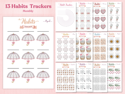 Ultimate 2026 Coquette Bullet Journal Bundle (145+ Pages) | Printable & Digital