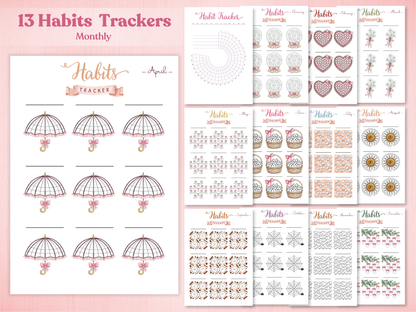 Ultimate 2026 Coquette Bullet Journal Bundle (145+ Pages) | Printable & Digital