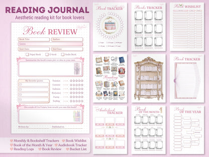 2026-2027 Coquette Bullet Journal Bundle | Printable & Digital All-in-One Planner