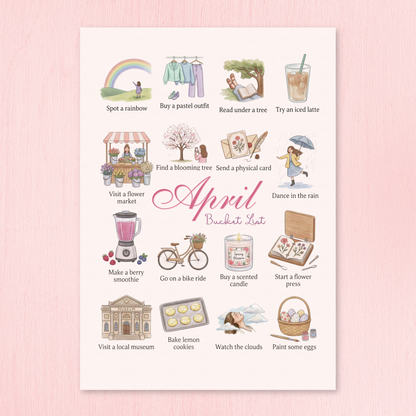 Free April Bullet Journal Kit: Bunny Edition