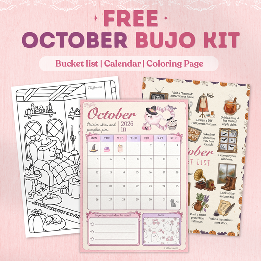 Free October Bujo Kit