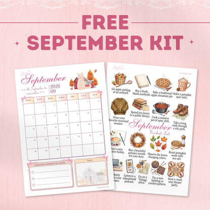 Free September Bujo Kit