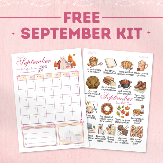 Free September Bujo Kit