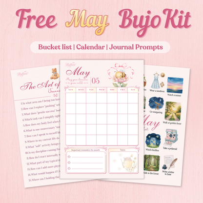 Free May Bullet Journal Kit