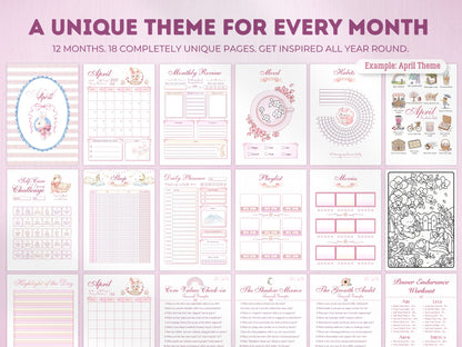 2026-2027 Coquette Bullet Journal Bundle | Printable & Digital All-in-One Planner
