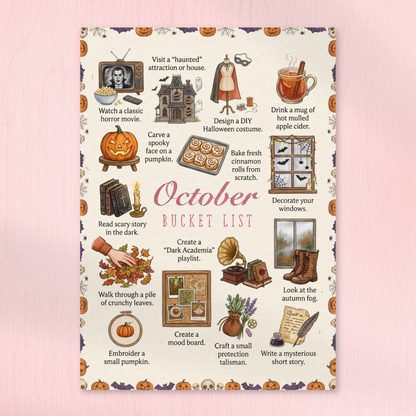 Free October Bujo Kit