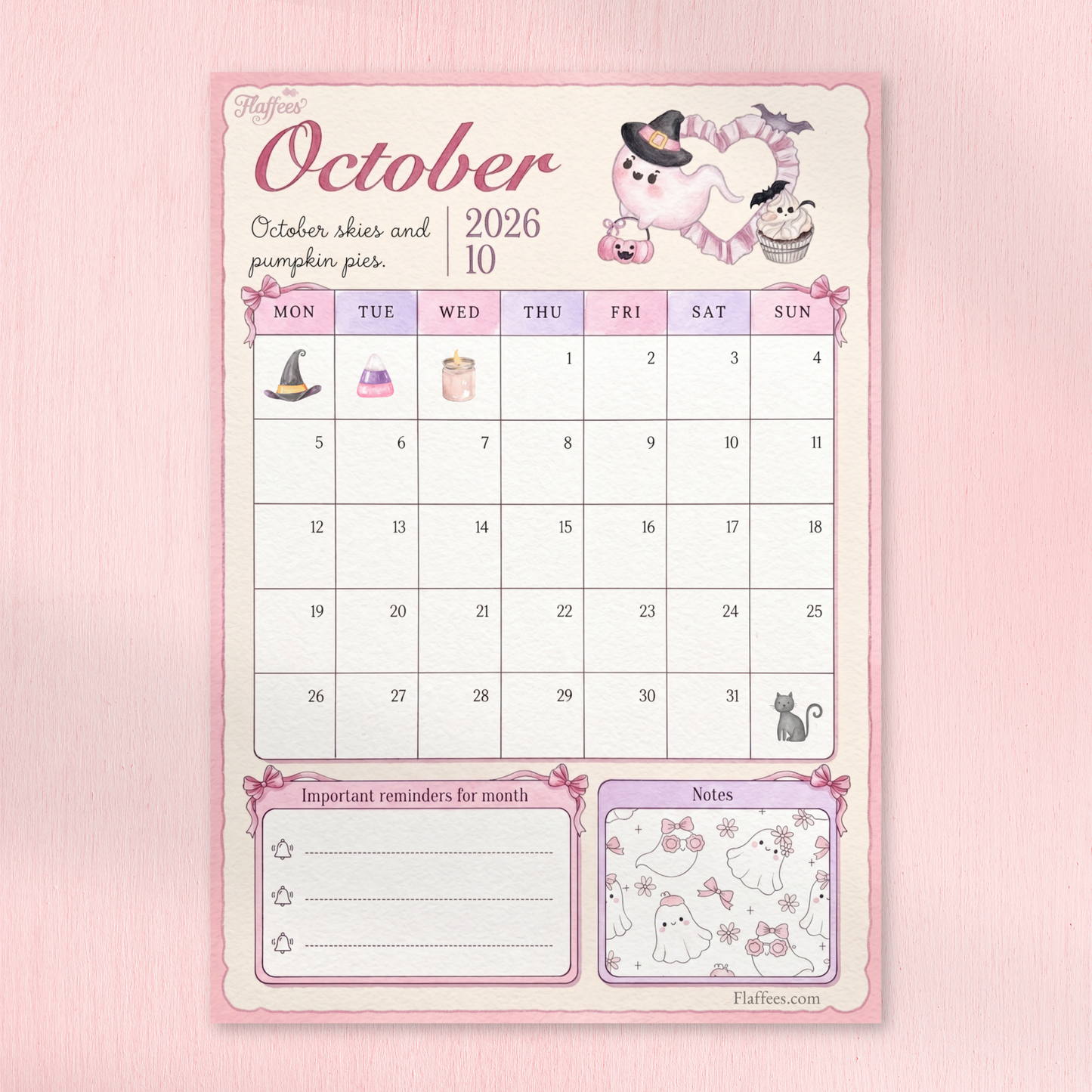 Free October Bujo Kit