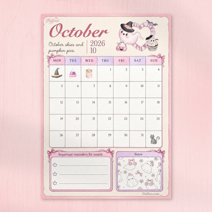 Free October Bujo Kit