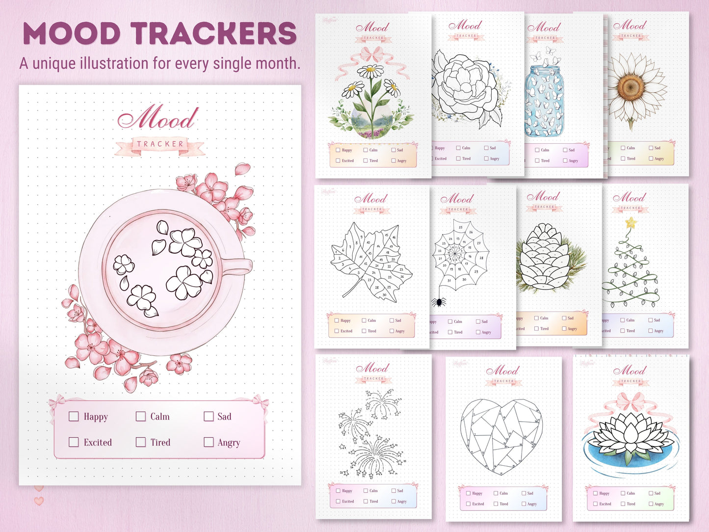 2026-2027 Coquette Bullet Journal Bundle | Printable & Digital All-in-One Planner
