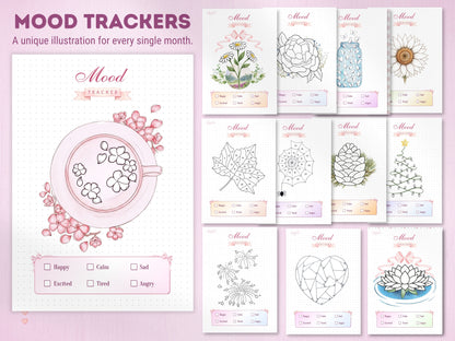 2026-2027 Coquette Bullet Journal Bundle | Printable & Digital All-in-One Planner