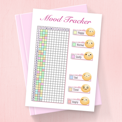 Yearly Mood Tracker for Bullet Journal