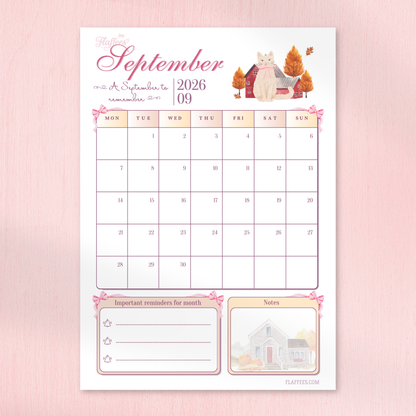 Free September Bujo Kit