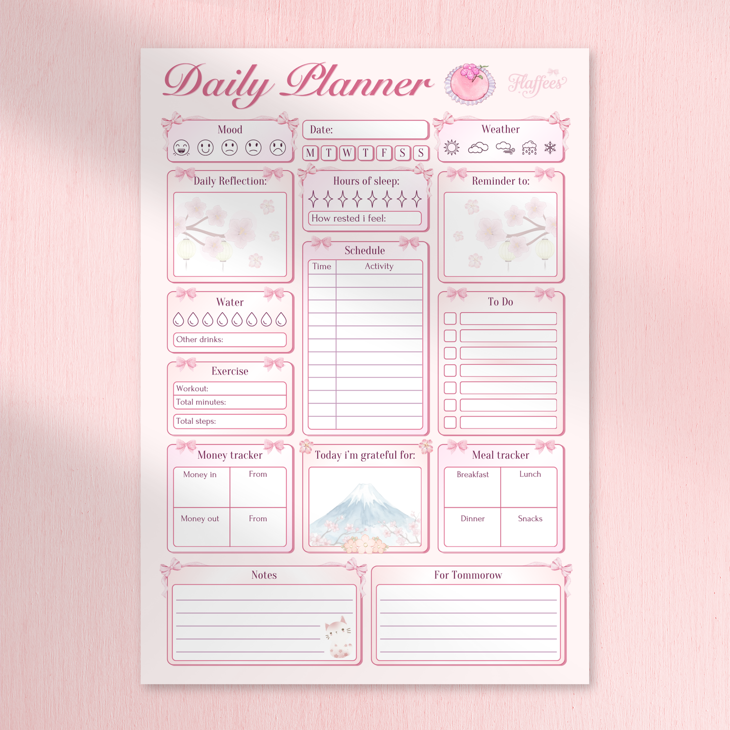 Free Sakura Planning Kit
